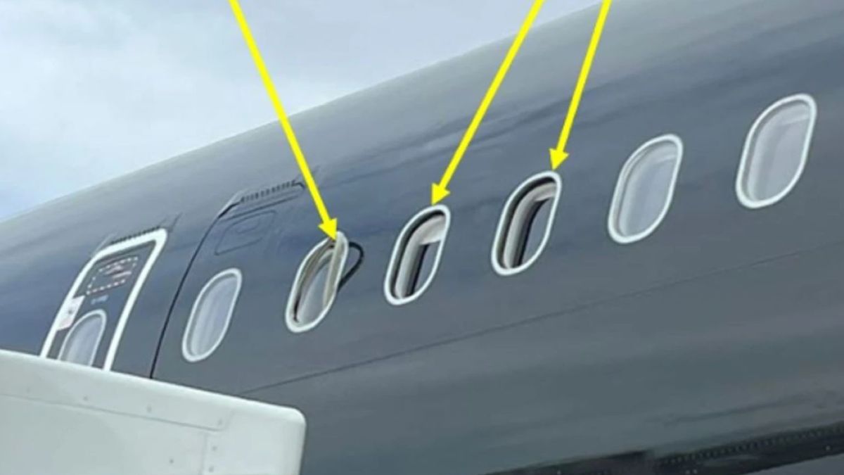 Niebezpieczny incydent podczas lotu 