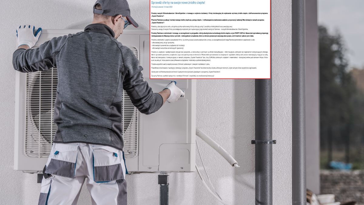 Na rynku pomp ciepła pojawiły się nowe firmy, które instalują klientom, najtańszy i zarazem najdroższy w eksploatacji sprzęt Chin.