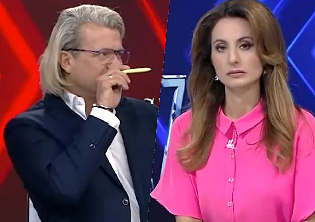 Agnieszka Oszczyk była jedną ze współprowadzących "W kontrze" w TVP Info