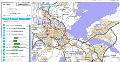 Planowanie podróży online z TomTom
