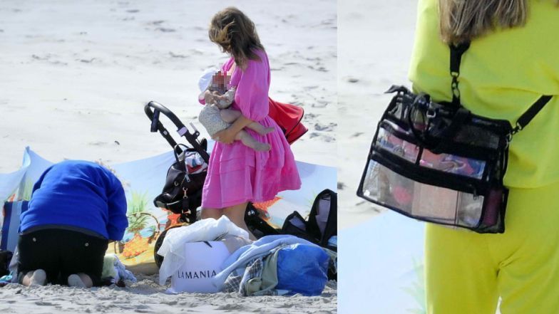 Agnieszka Kaczorowska zabrała na wakacje sztab asystentów