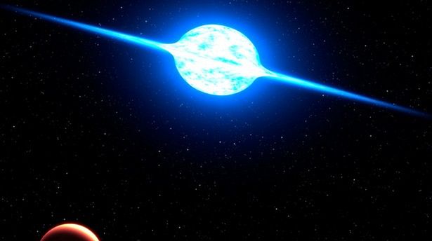 Jak szybko może wirować gwiazda? (fot.: NASA / ESA i G. Bacon (STScI))