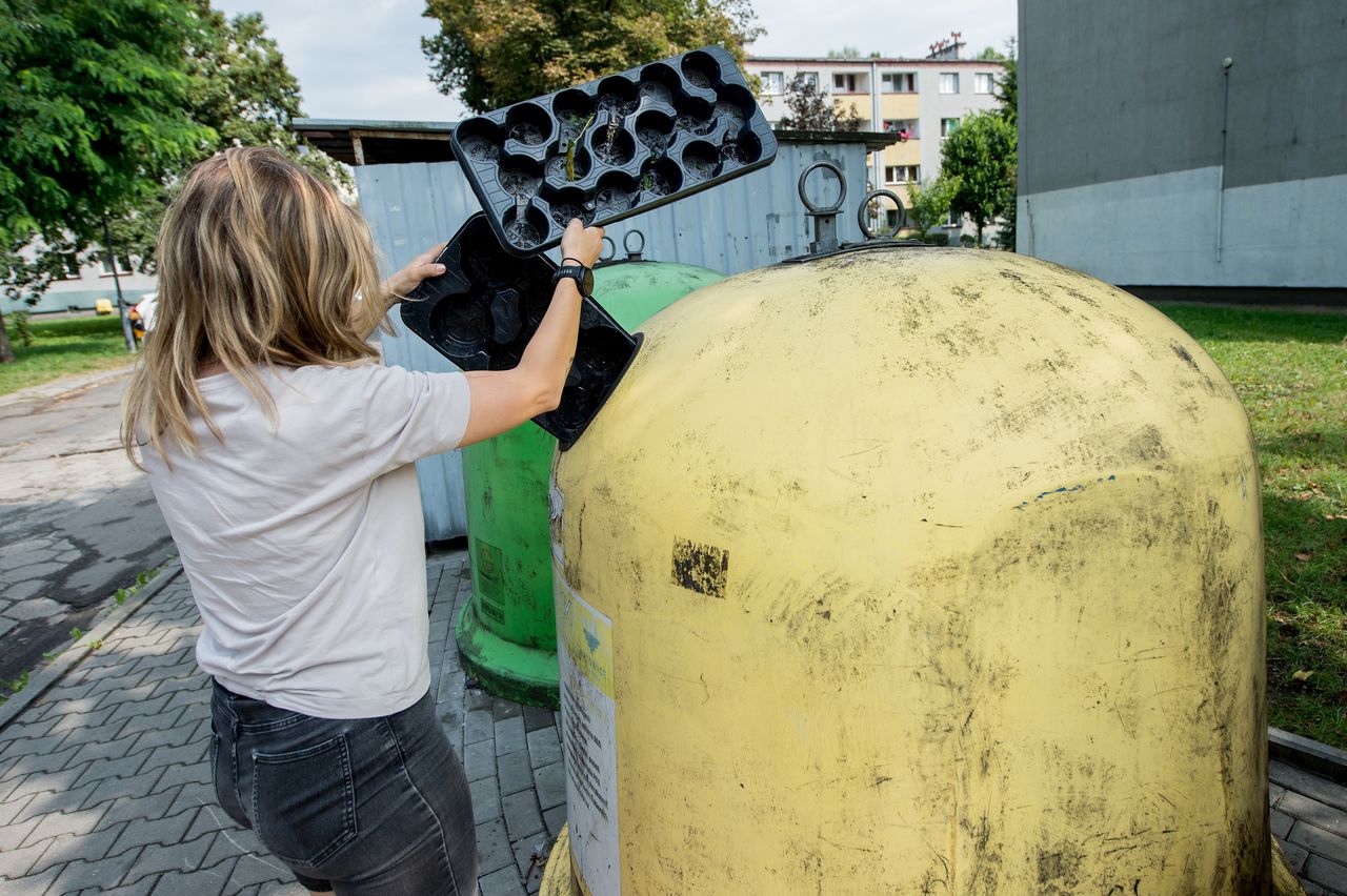 Gdzie wyrzucić karton po mleku?