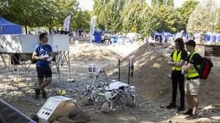 Marsjańskie łaziki w Krakowie! Na AGH odbyły się największe w Europie międzynarodowe zawody robotów marsjańskich