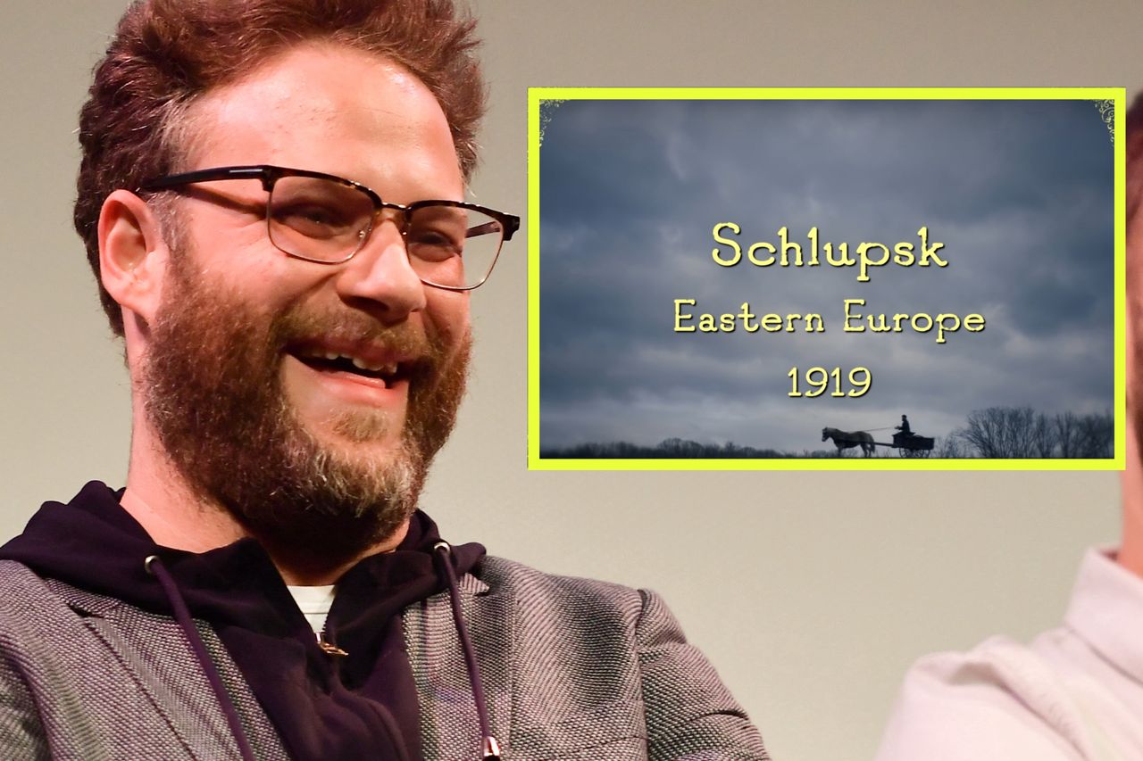 Seth Rogen to jeden z twórców komedii "Amerykanin w marynacie"