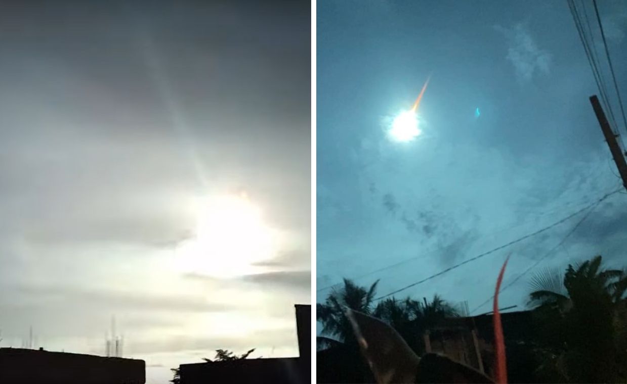 Asteroid burns over Philippines, deadly strike in West Bank