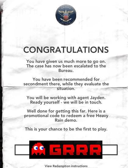 Chcecie już teraz demo Heavy Rain? Jest na to sposób 3