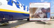 Dantejskie sceny w Ryanairze. "Obsługa tylko donosiła trunki"