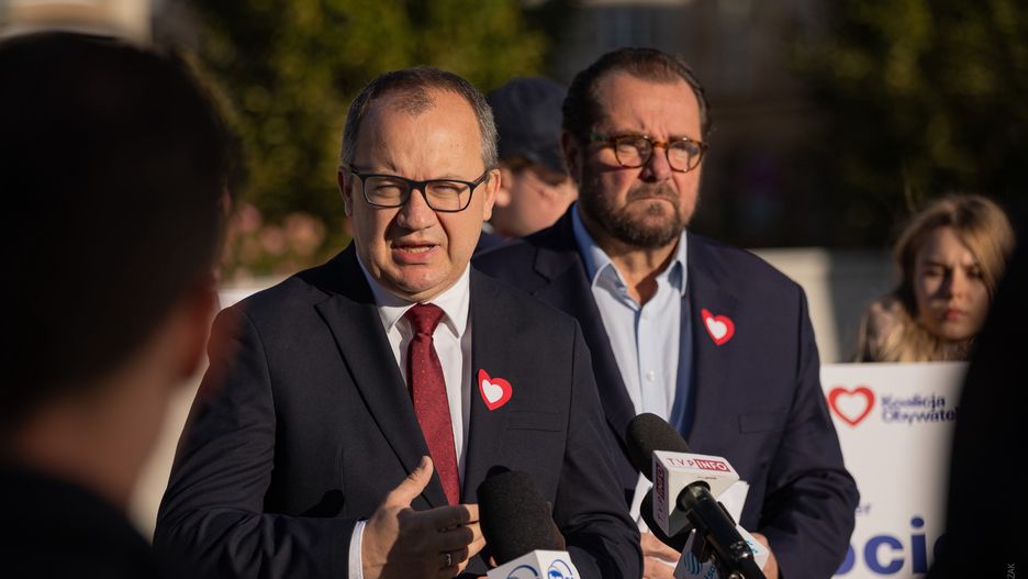 Adam Bodnar i Aleksander Pociej