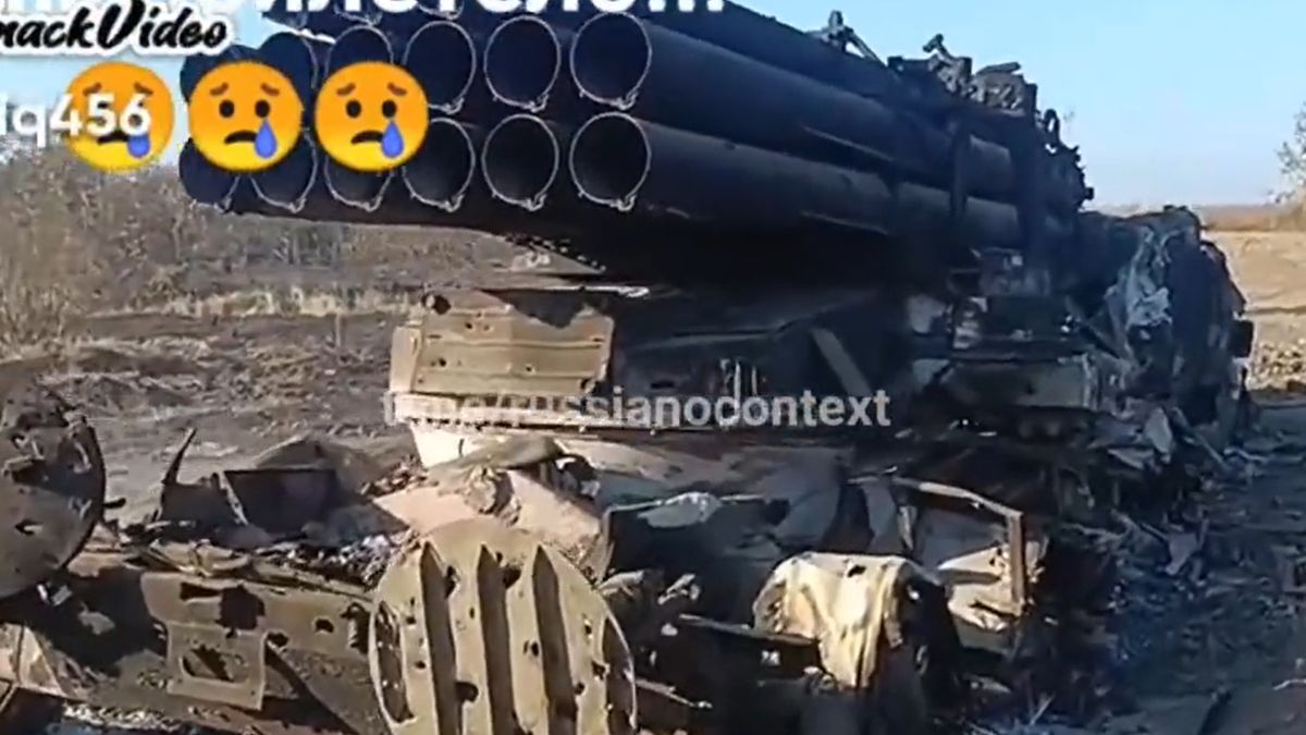 Rosjanie stracili kolejny system BM-27 Uragan, załoga nie miała żadnych szans