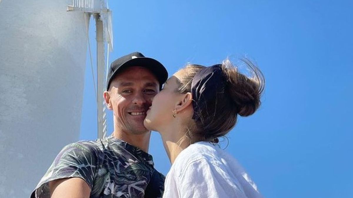 Piotr Żyła i Marcelina Ziętek