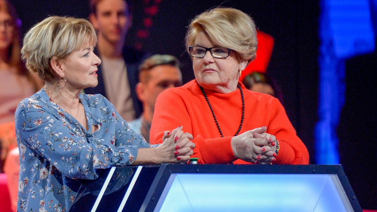 Iwona i Gerard żegnają Wiesławę Judek 