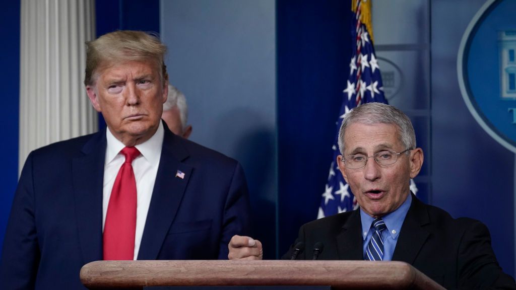 Donald Trump sugeruje, że zwolni dr. Fauciego