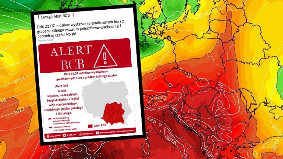 Niebezpieczna pogoda w Polsce