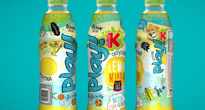 Kubuś Play! i Waterrr w nowych opakowaniach od Lemon Sky J. Walter Thompson