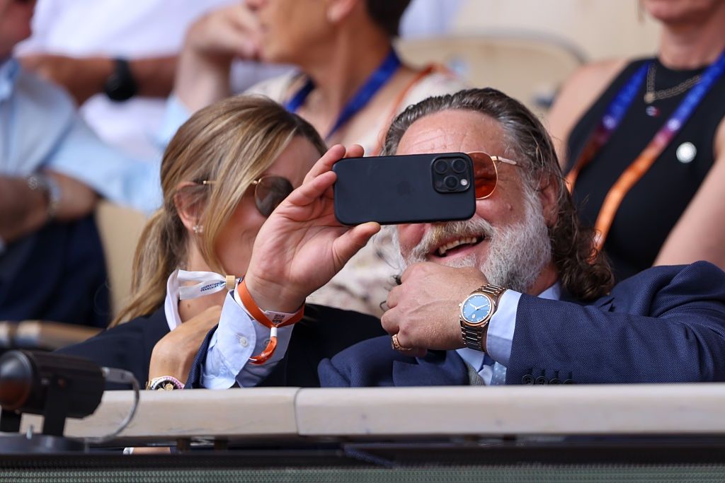 Russell Crowe i Britney Theriot