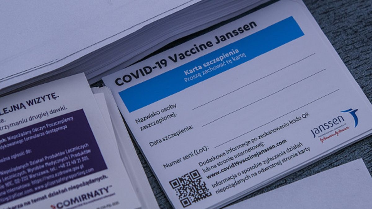 Otrzymał dwie różne szczepionki