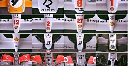 Czy rozpoznasz wszystkie nosy McLarenów?