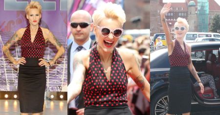 Chylińska jak pin-up girl na castingu do "Mam Talent"! (ZDJĘCIA)