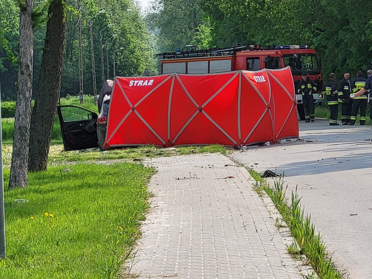 Wypadek. Podróżujące jednośladem małżeństwo zginęło na miejscu