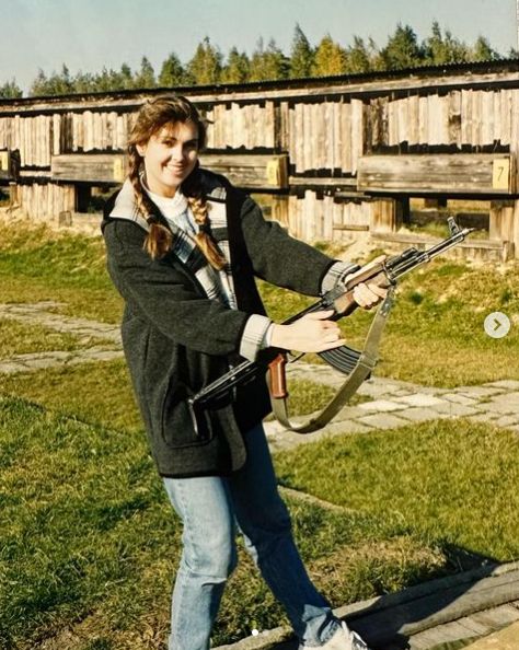 Ewa Wachowicz na zdjęciu sprzed lat