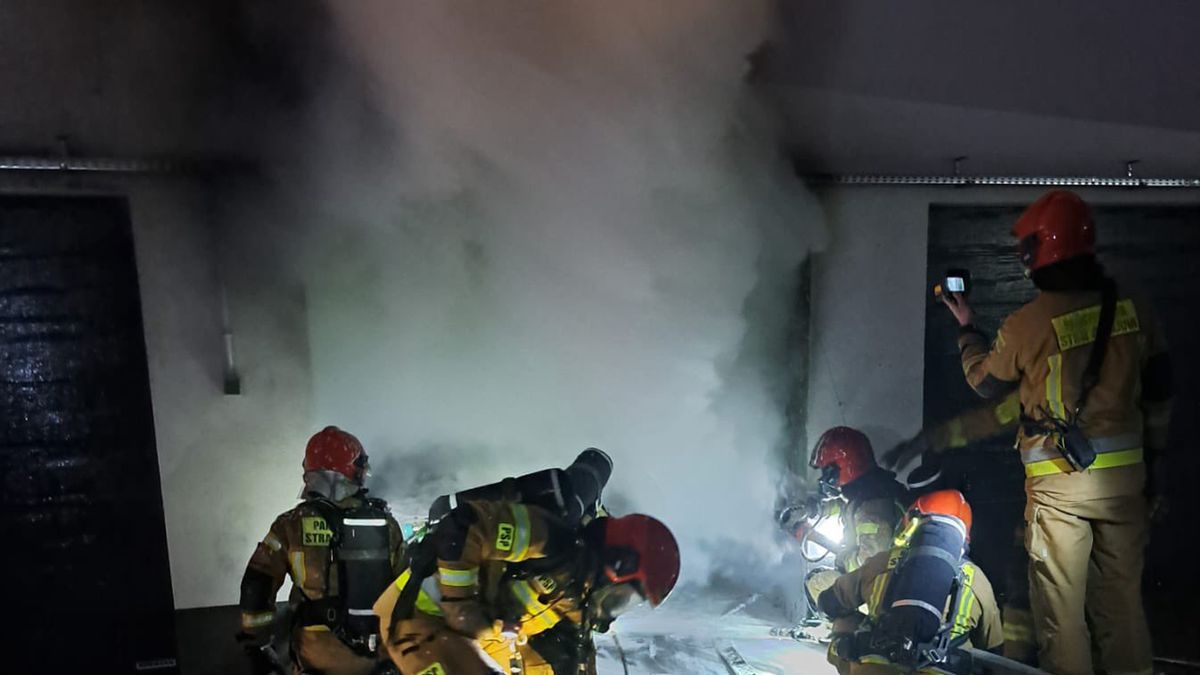 Pożar w Białymstoku