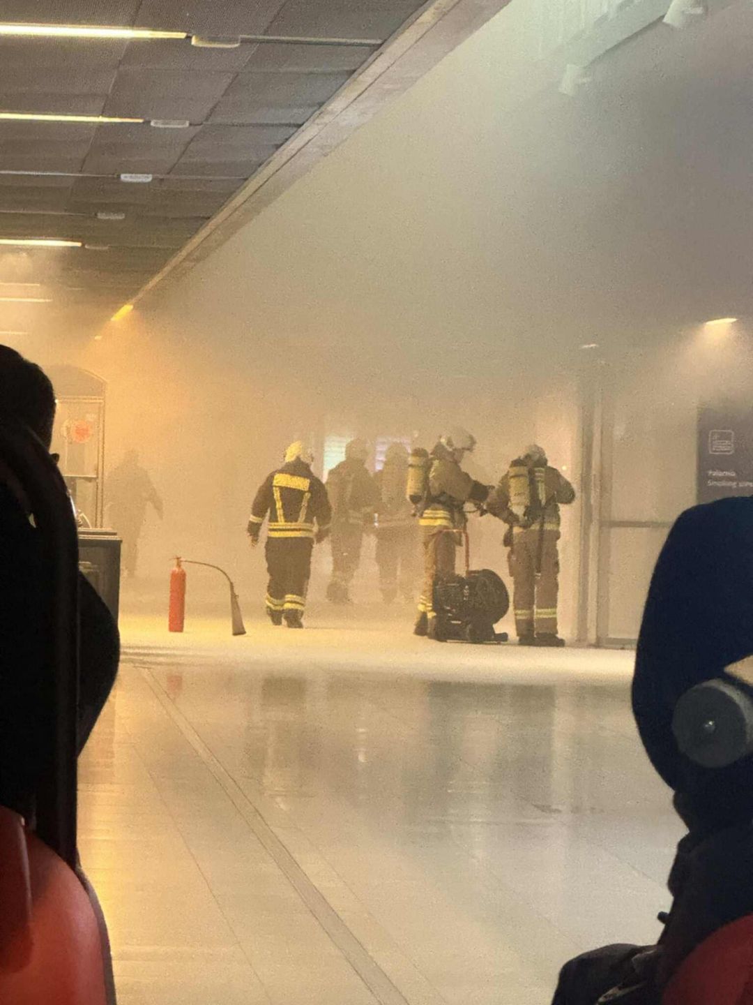 Straż pożarna na Lotnisku Chopina