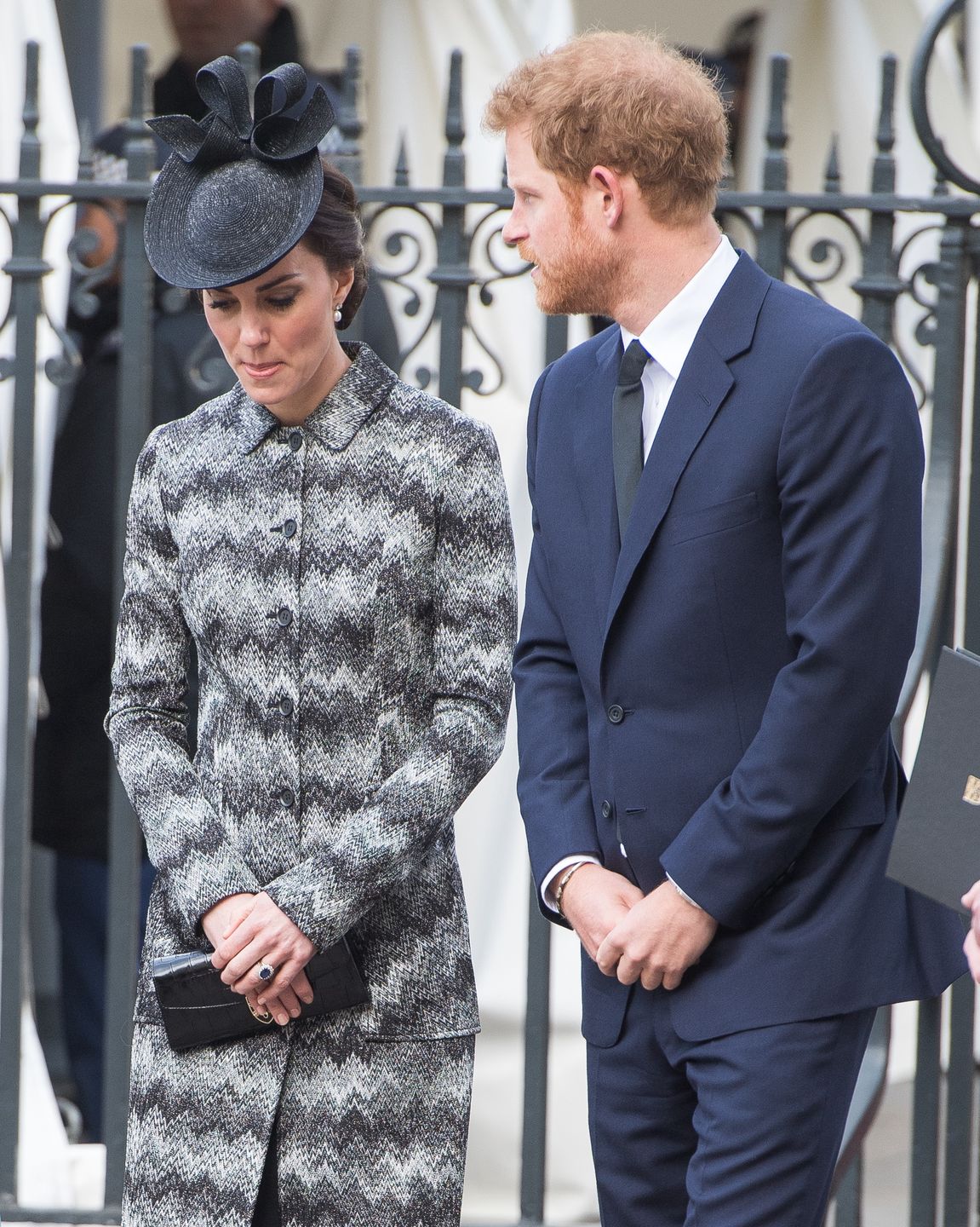Kate Middleton i książę Harry 