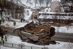 Gigantyczne osuwisko w centrum Ostrowca Świętokrzyskiego