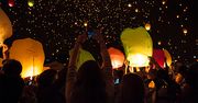 Noc Kupały w Poznaniu - na niebie tysiące świateł