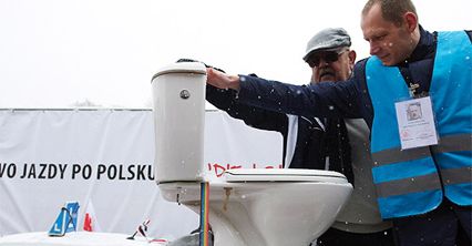 Protest instruktorów nauki jazdy w Gdańsku