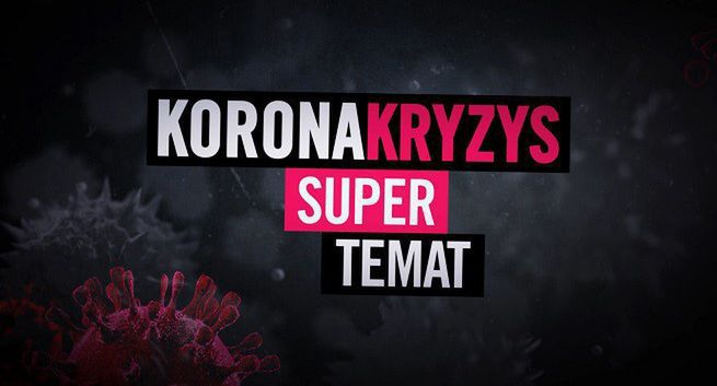 Superstacja z programem "Super Temat. Korona Kryzys", codziennie pięć godzin o koronawirusie