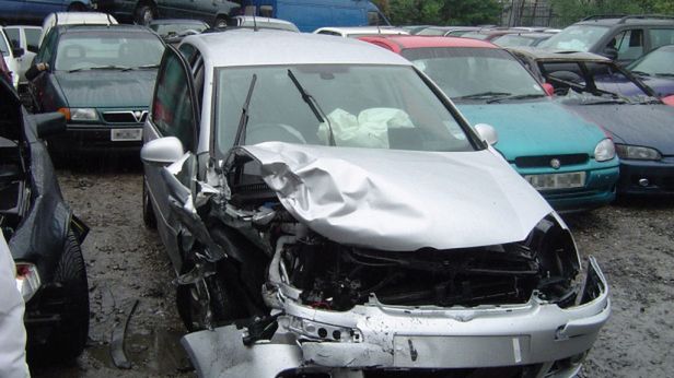 Samochód powypadkowy