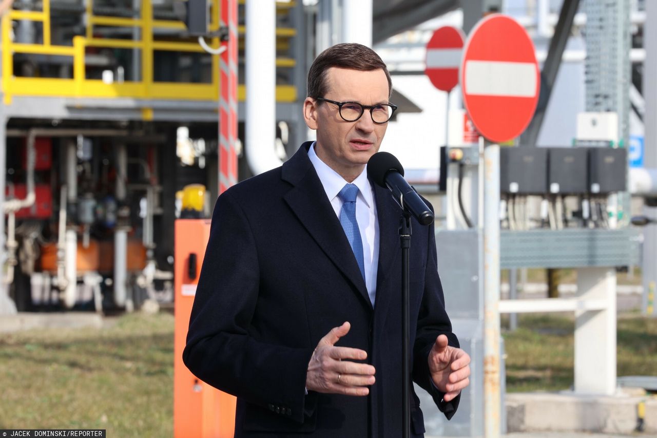 Premier Morawiecki o czołgach dla Ukrainy: "to sprawy delikatne, szczegółów nie będę ujawniał"