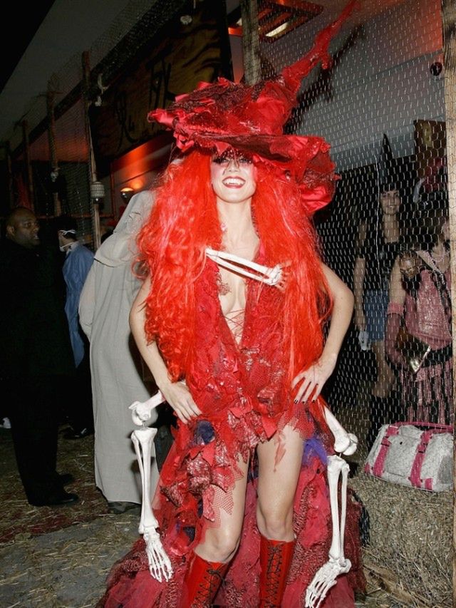 9 niesamowitych halloweenowych przebrań supermodelki Heidi Klum 2