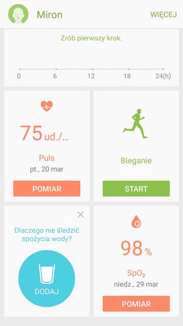 Samsung Galaxy S6 edge - S Health