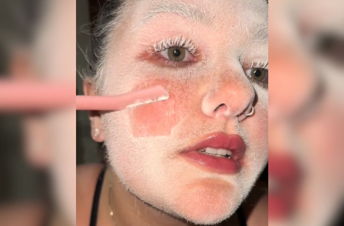 New beauty trend sparks backlash: Women react to facial hair spray
