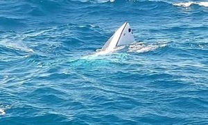 Wypłynęli na ocean mimo ostrzeżeń. Łódź nie miała szans we wzburzonym oceanie