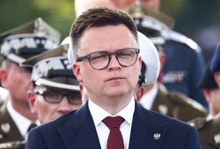 Starcie na konferencji. Hołownia oburzony: "był pan wtedy z nami?"
