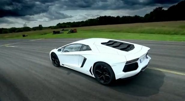 lamborghini aventador top gear