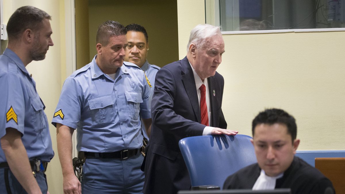 Ratko Mladic został skazany na dożywocie przez Trybunał w Hadze