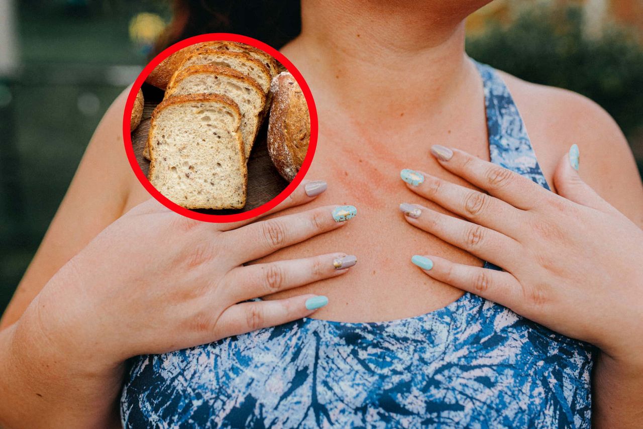 Zauważyłeś ten objaw? Znak, by wyeliminować białe pieczywo z diety