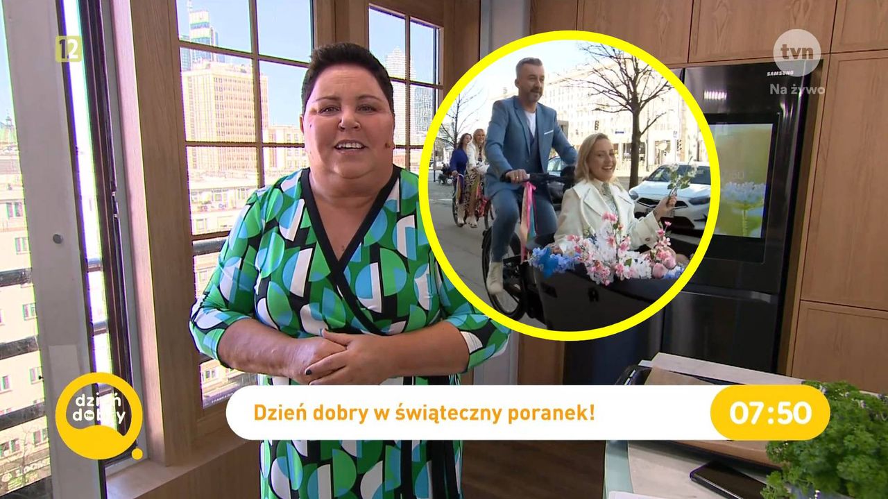 Nietypowe otwarcie "Dzień dobry TVN". Krzyki pod studiem