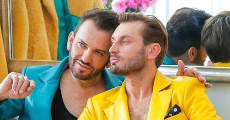 Rafał Grabias pozuje z Gabrielem Sewerynem i "księżniczką"! "KOCHAJMY SIĘ I SZANUJMY" (FOTO)