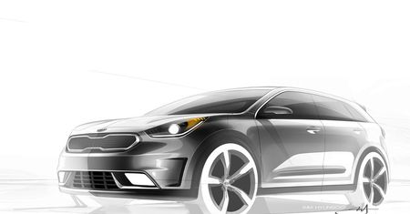 Kia Niro - nowy hybrydowy crossover z Korei