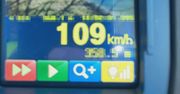 41-latek pędził ponad 100 km/h w zabudowanym