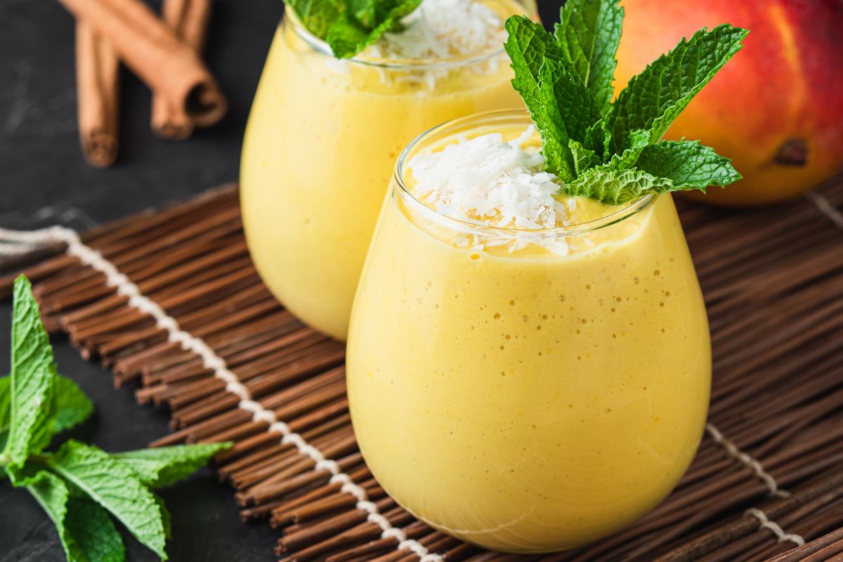 Mango lassi - Pyszności