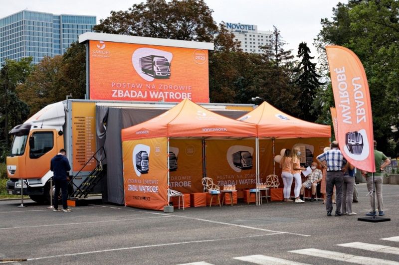 Wrocław. Zbadaj wątrobę w punkcie mobilnym. Na placu Nowy Targ stanie Wątrobus