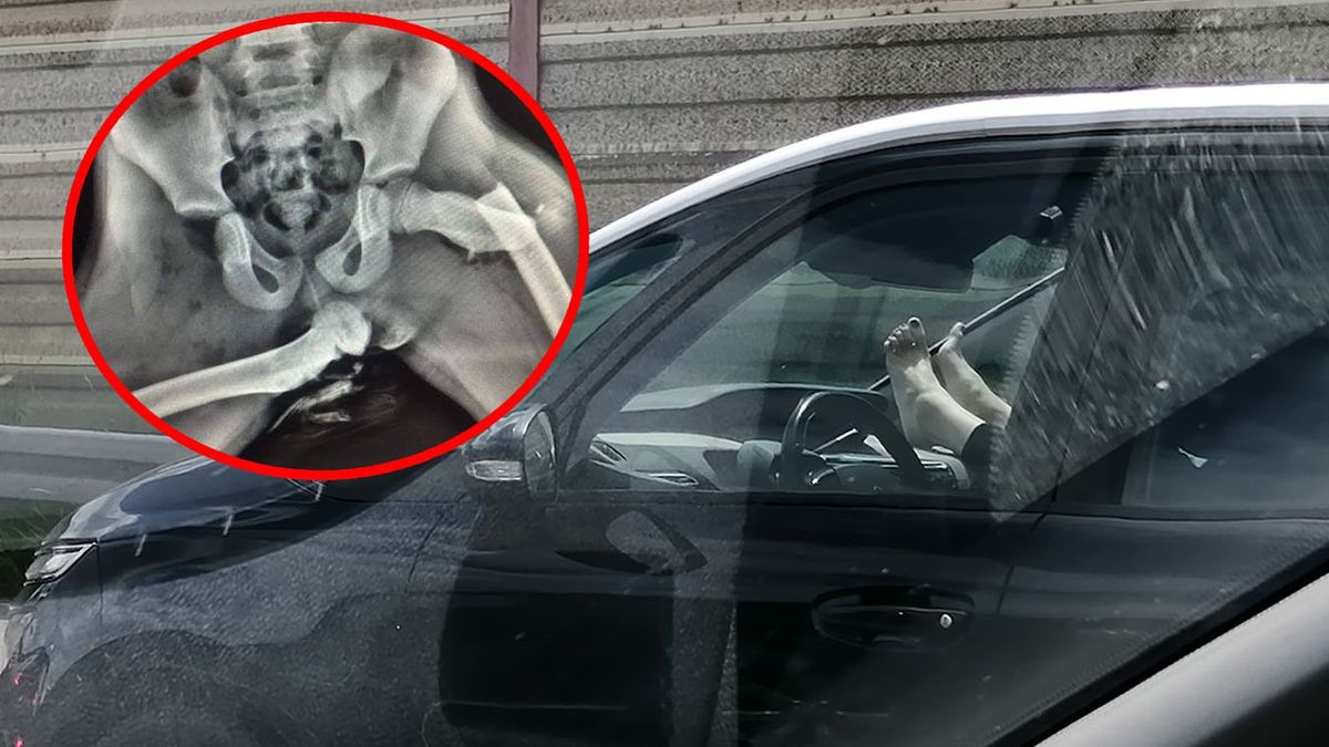 Trzymasz nogi na desce rozdzielczej? Po tym zdjęciu ci się odechce