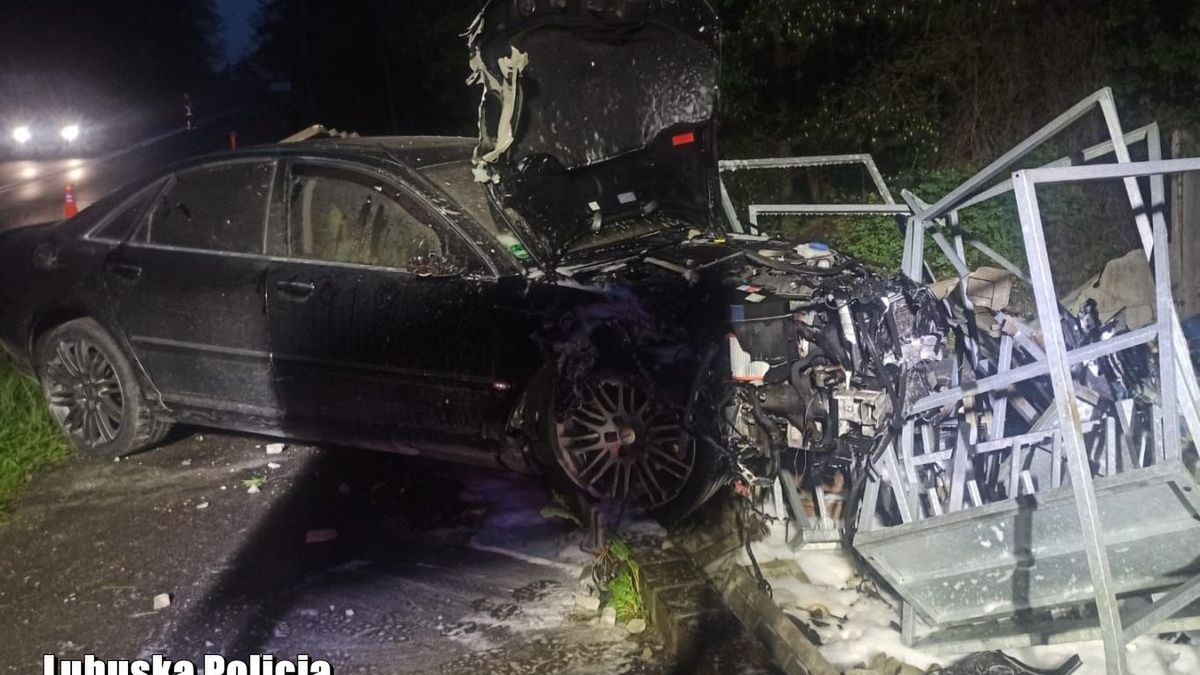 21-latek wyszedł z wypadku bez szwanku